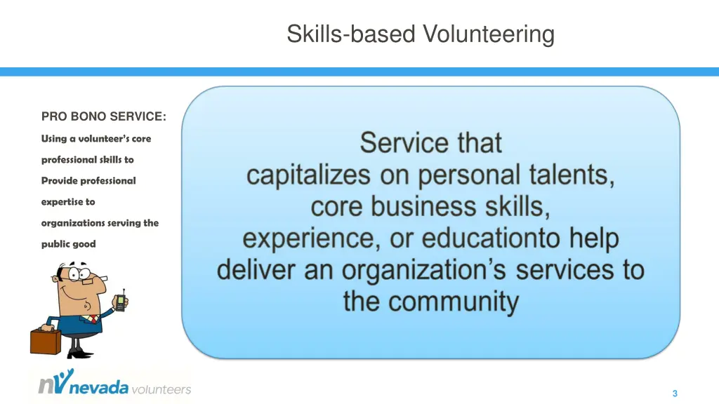 skills based volunteering