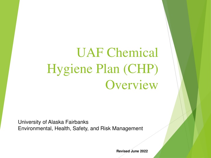 uaf chemical hygiene plan chp