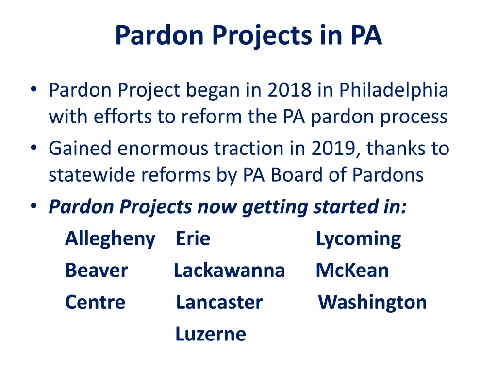 pardon projects in pa