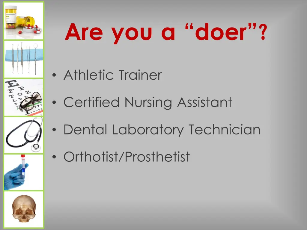 are you a doer