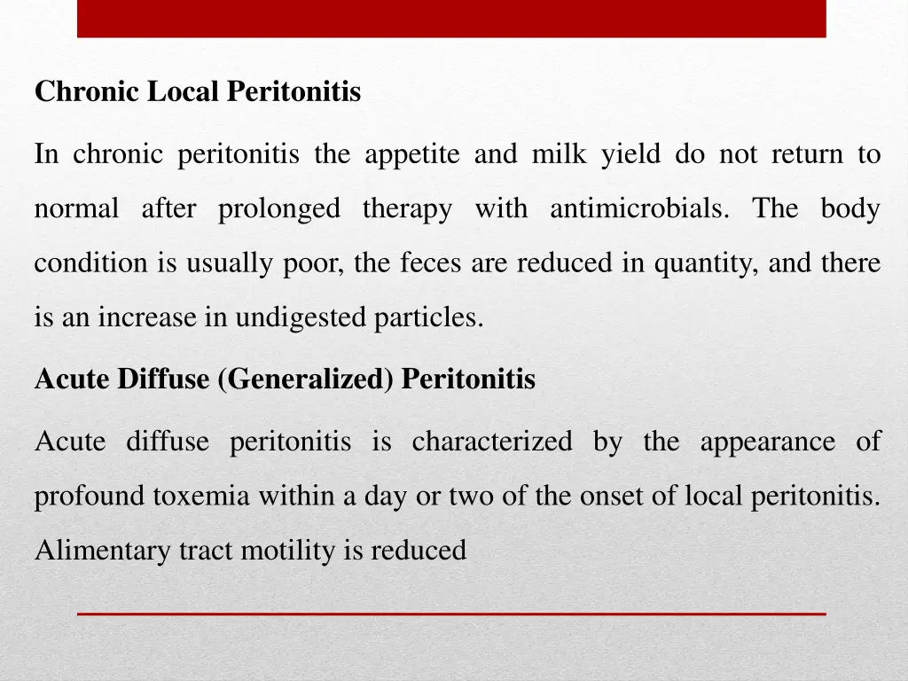 chronic local peritonitis