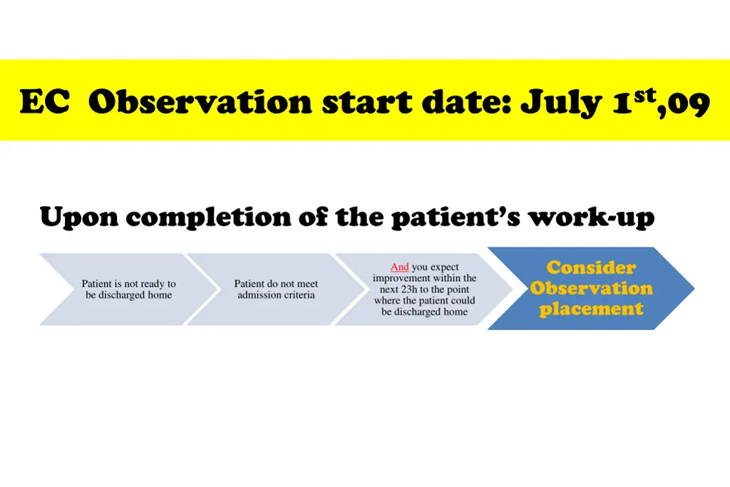 ec observation start date july 1 st 09