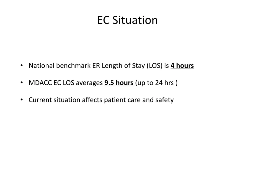 ec situation