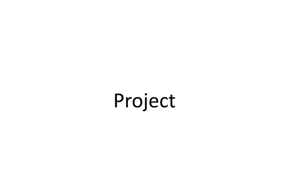 project