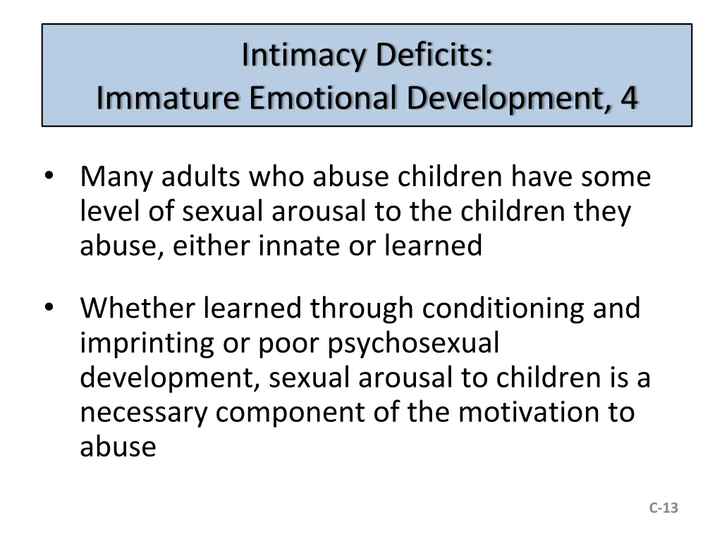 intimacy deficits 1