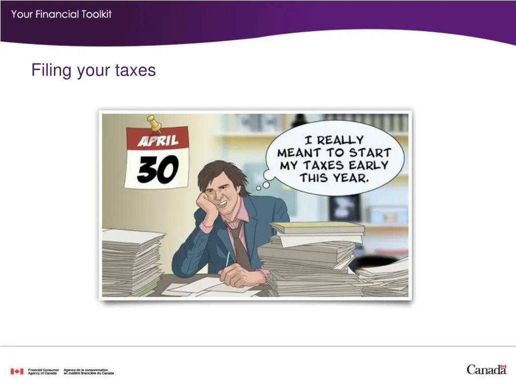 filing your taxes