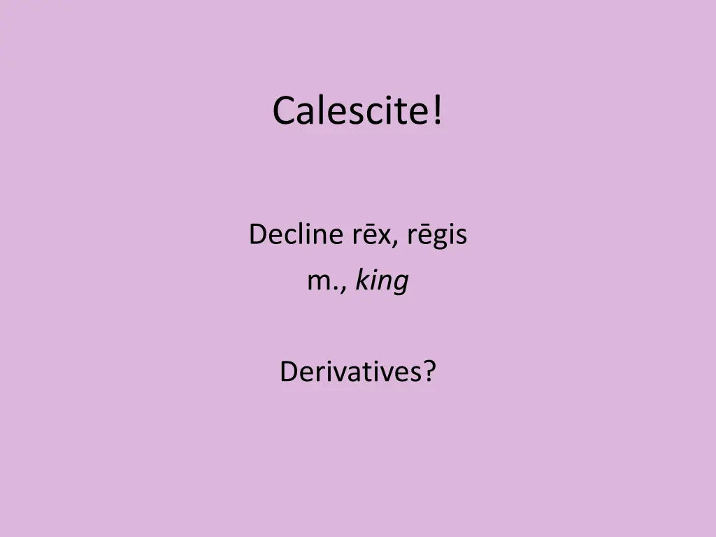 calescite 12