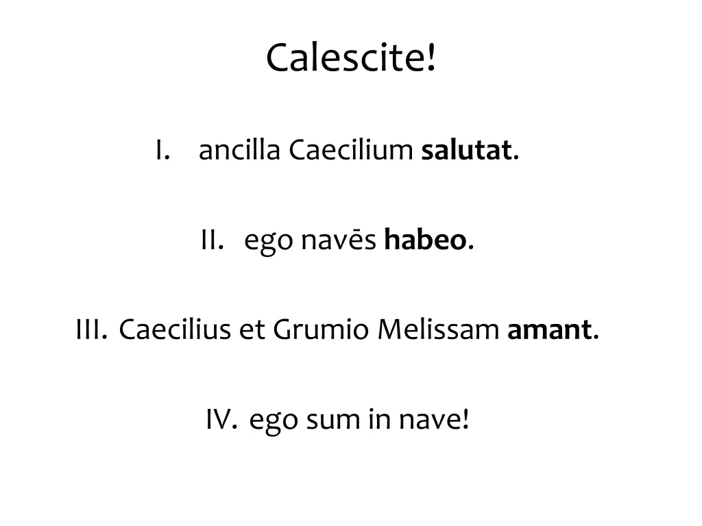 calescite 5