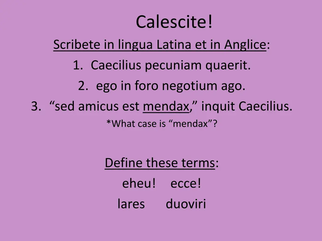 calescite 8