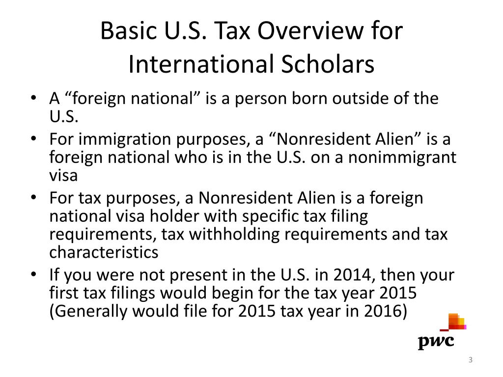 basic u s tax overview for international scholars