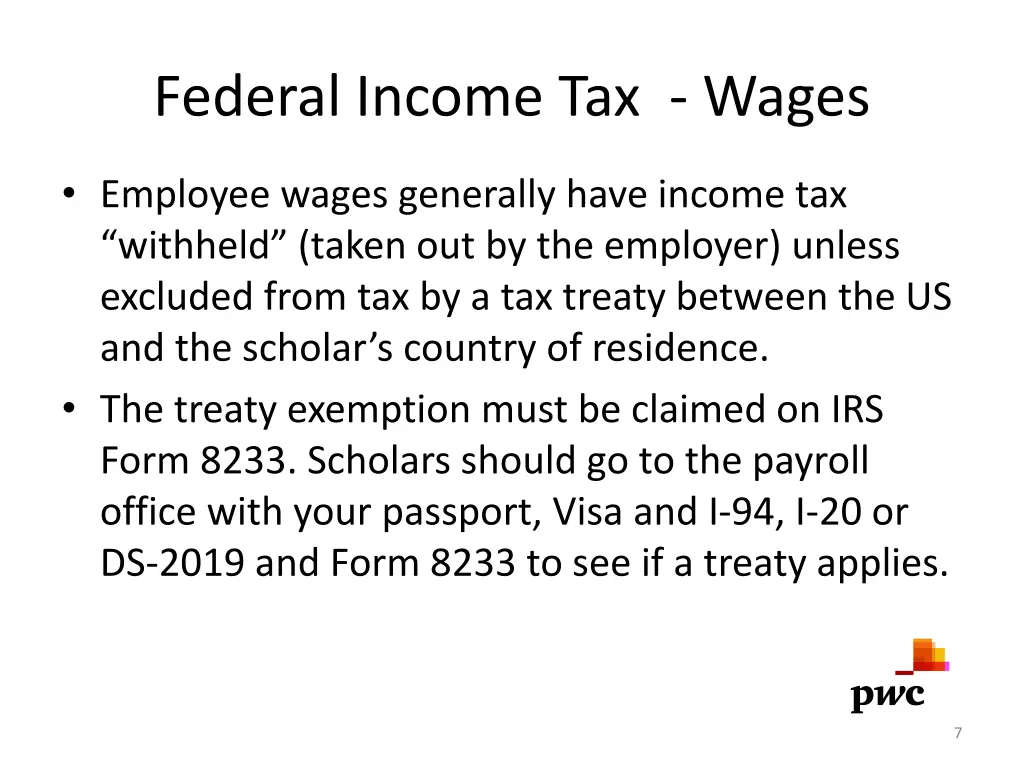 federal income tax wages