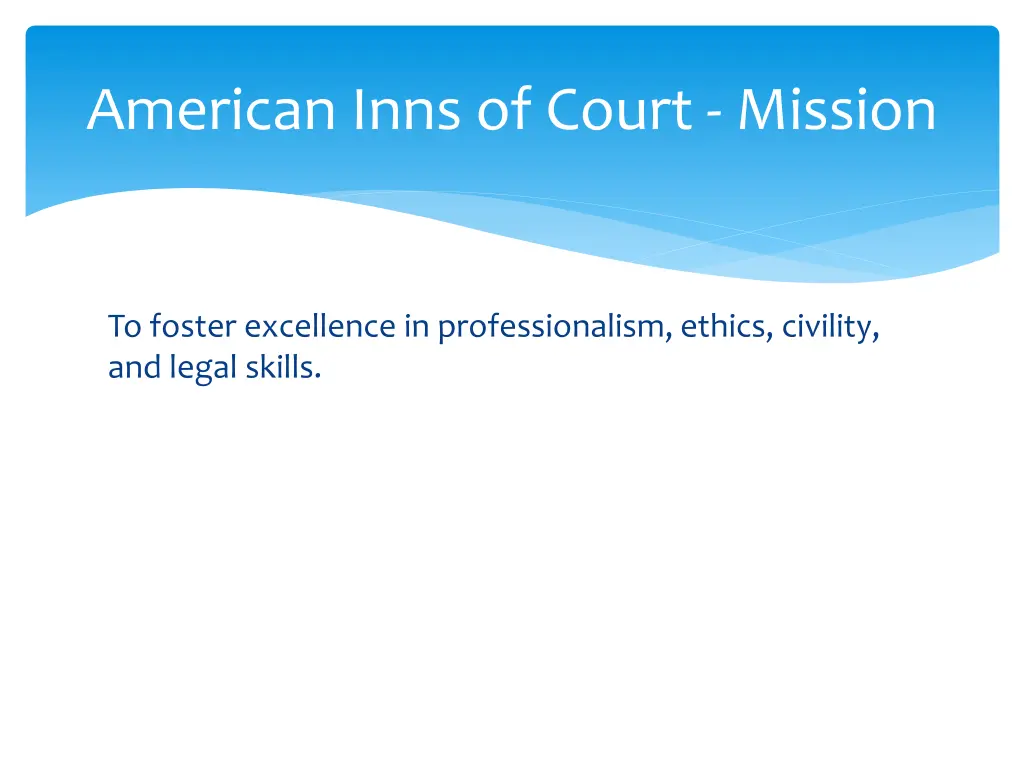 american inns of court mission