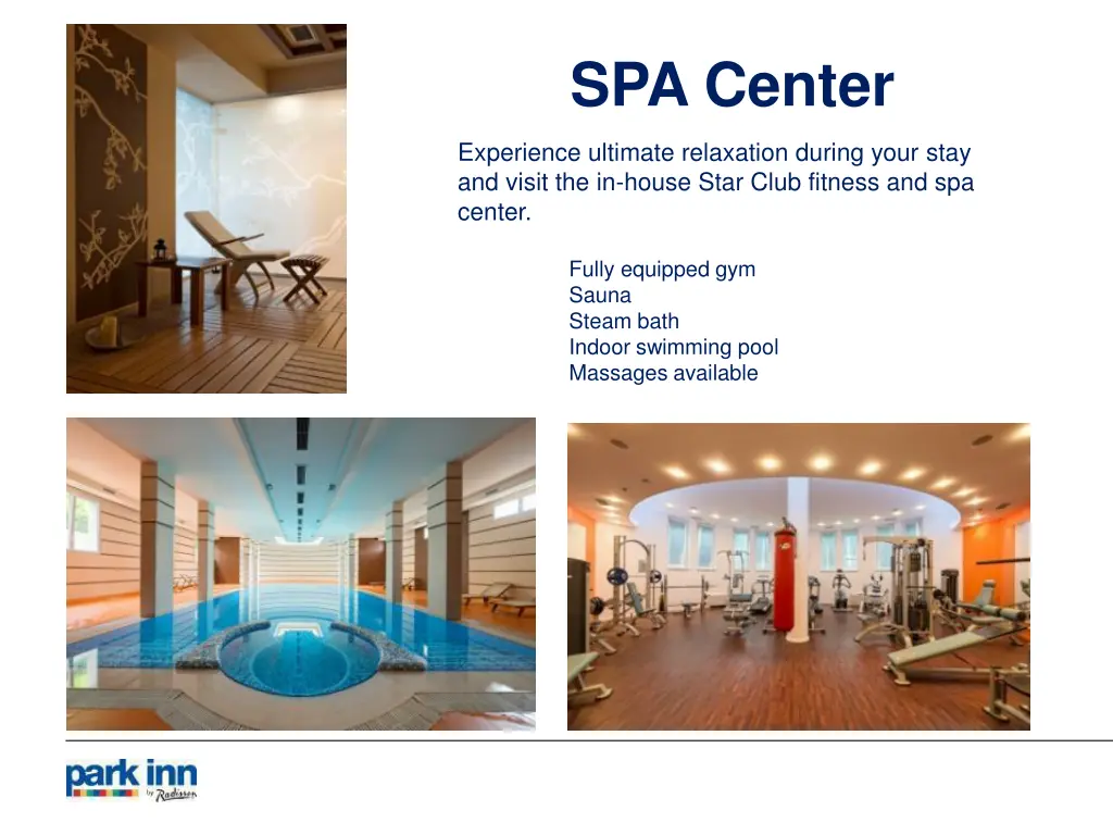 spa center