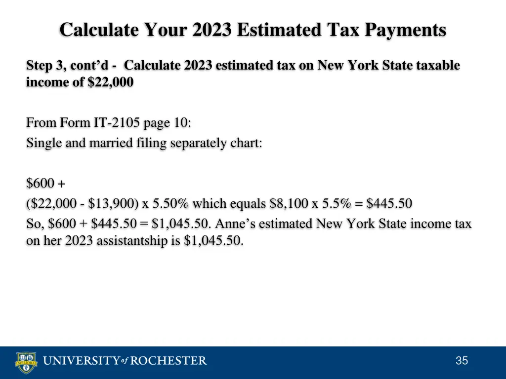 calculate your 2023 estimated tax payments 11