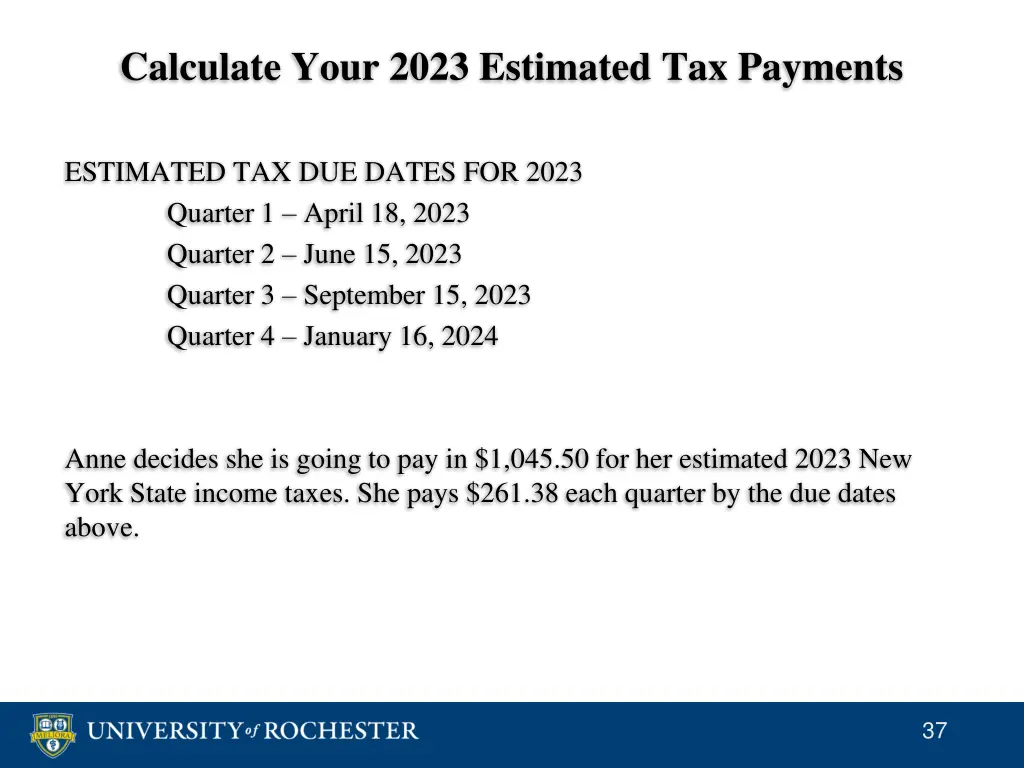 calculate your 2023 estimated tax payments 13