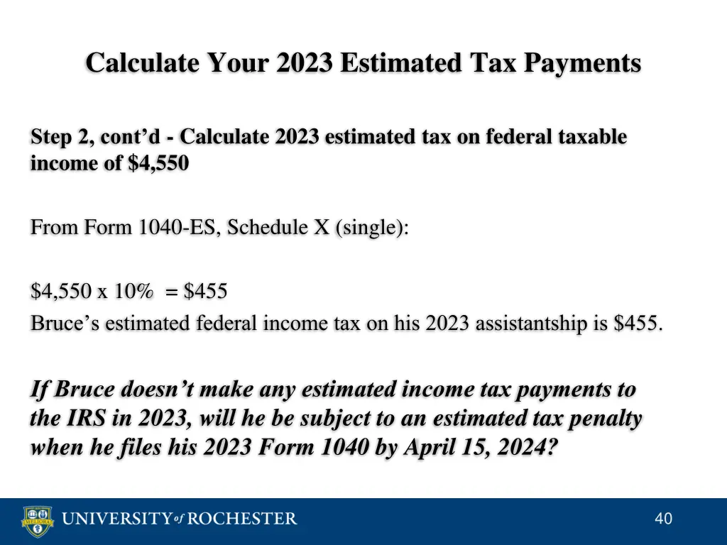 calculate your 2023 estimated tax payments 16