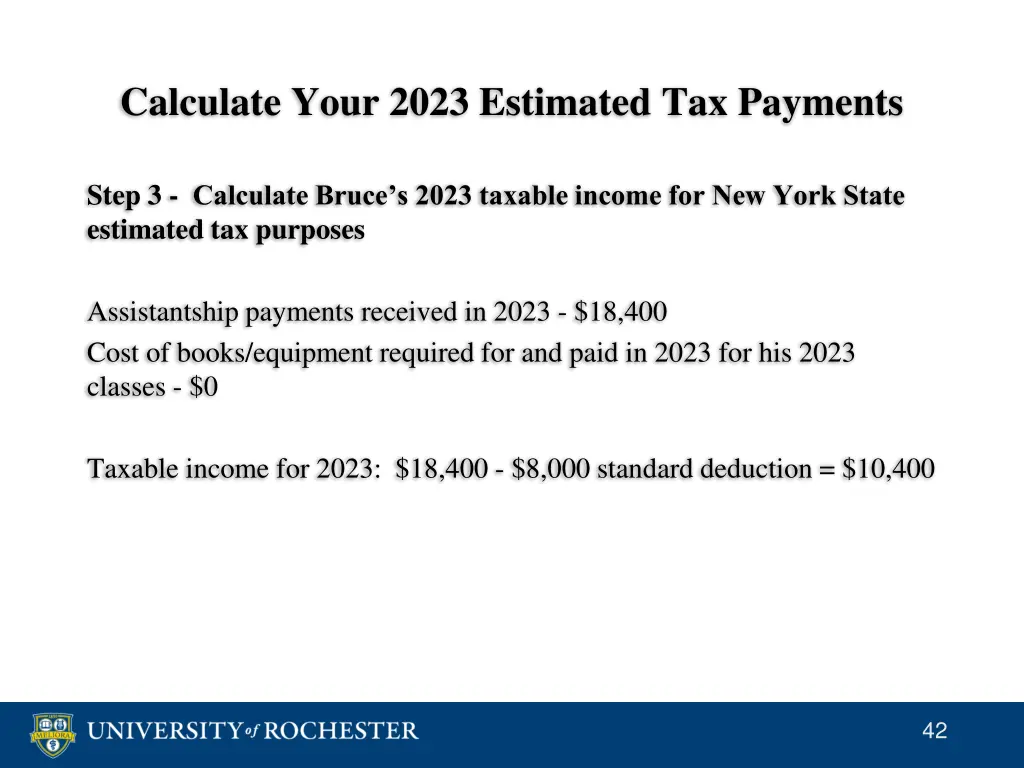 calculate your 2023 estimated tax payments 18