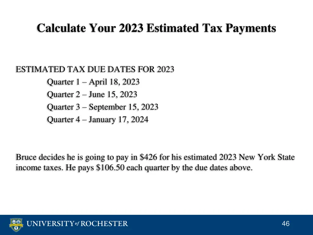 calculate your 2023 estimated tax payments 22