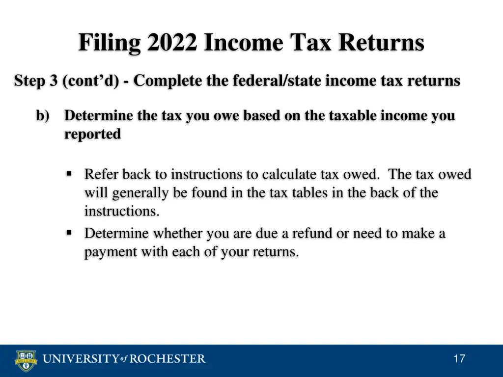 filing 2022 income tax returns 7