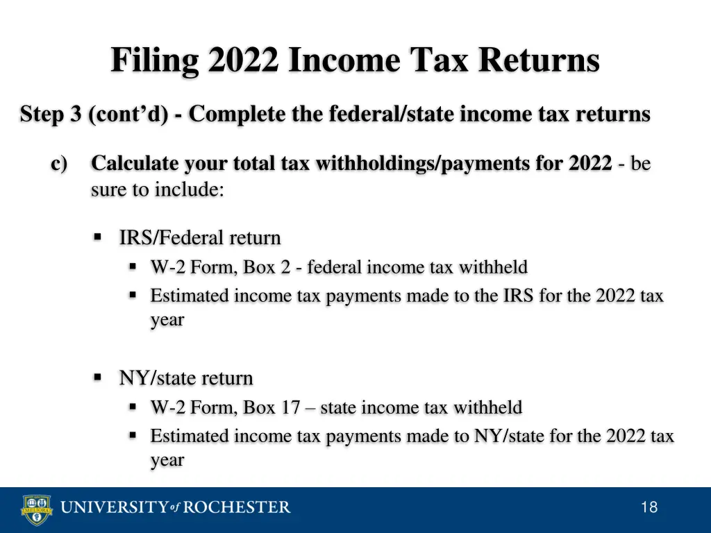 filing 2022 income tax returns 8