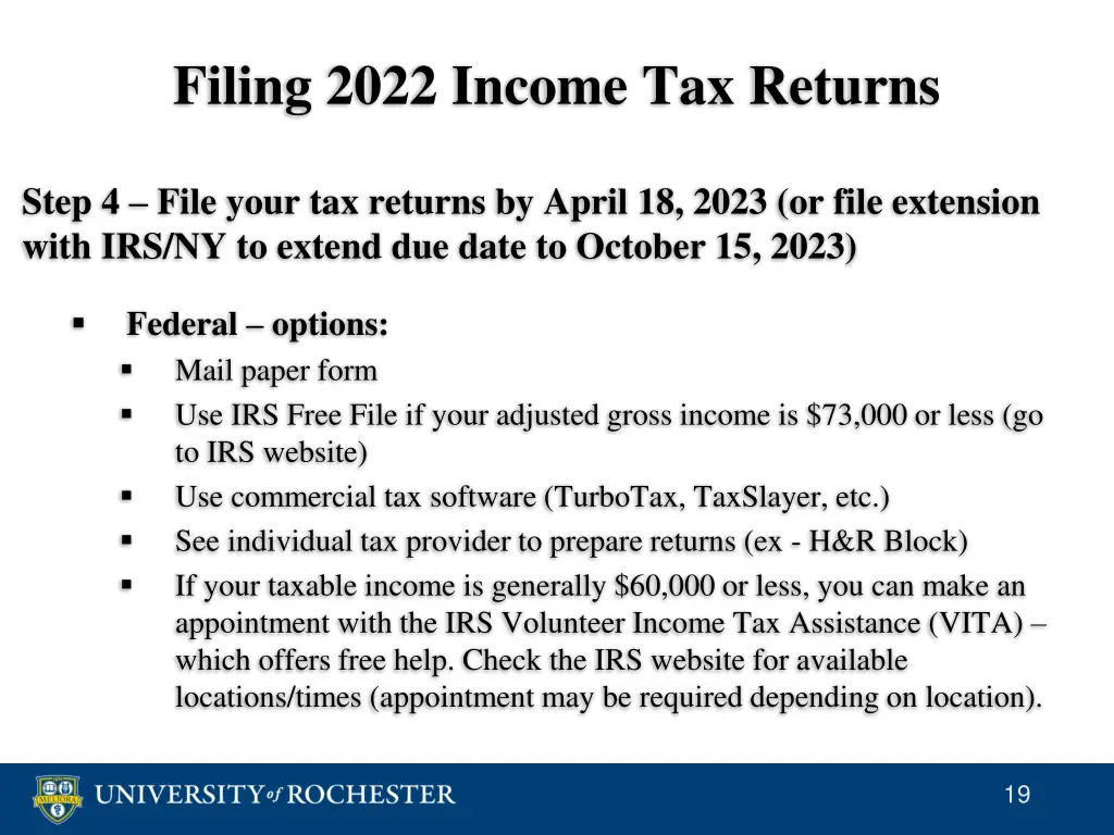 filing 2022 income tax returns 9