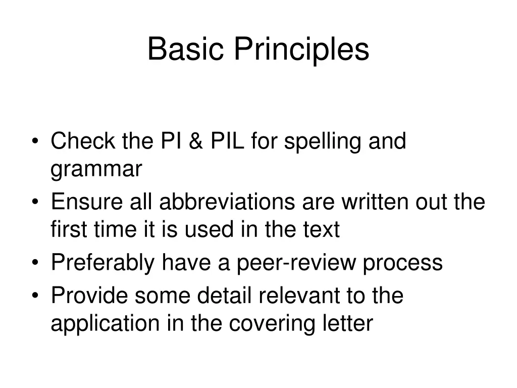 basic principles 1