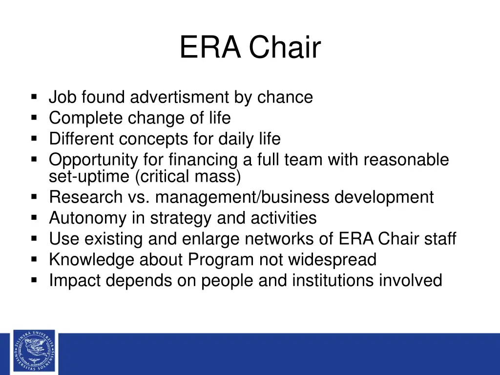 era chair