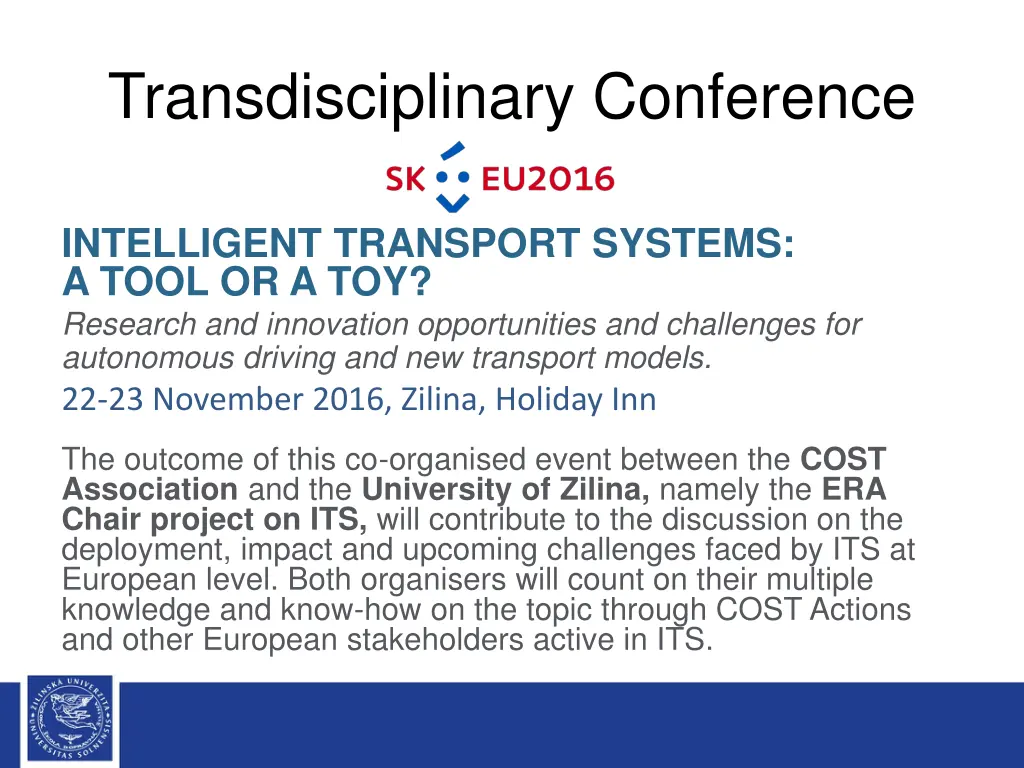 transdisciplinary conference