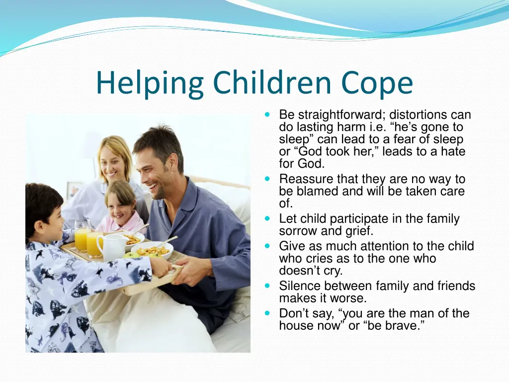 helping children cope