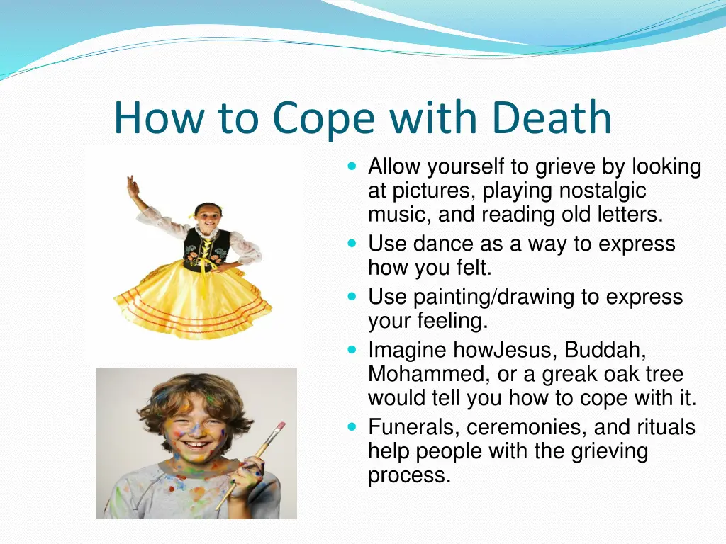 how to cope with death allow yourself to grieve