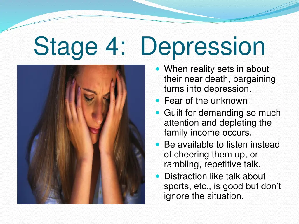 stage 4 depression