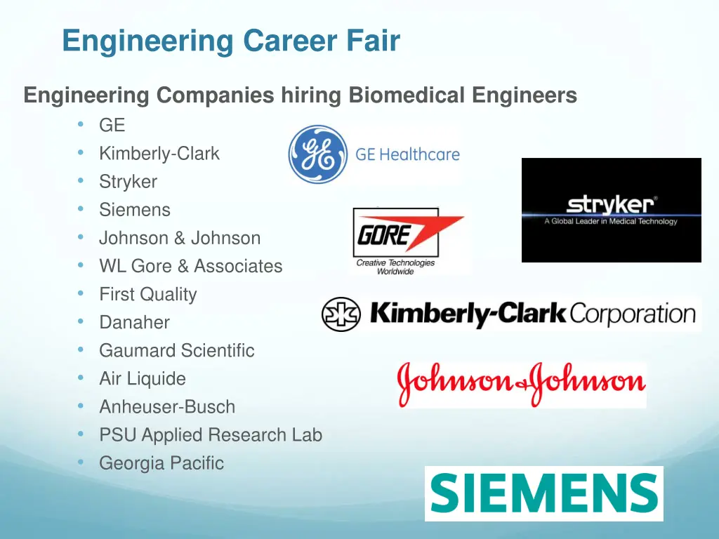 engineering career fair