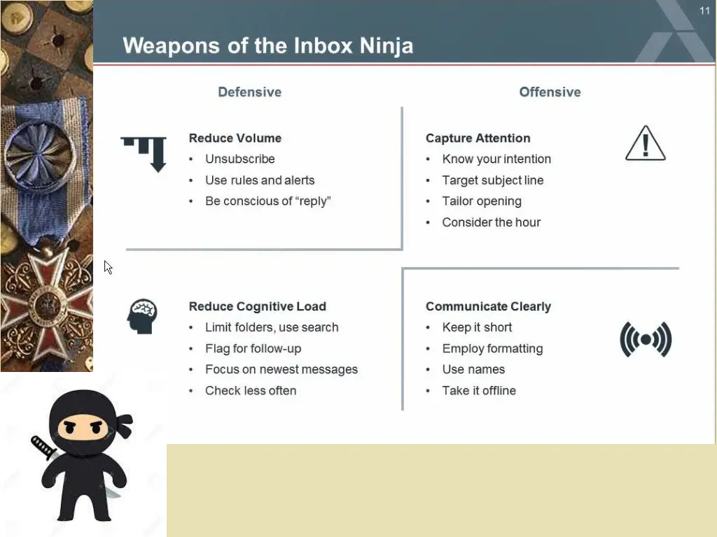 email and inbox efficiencies