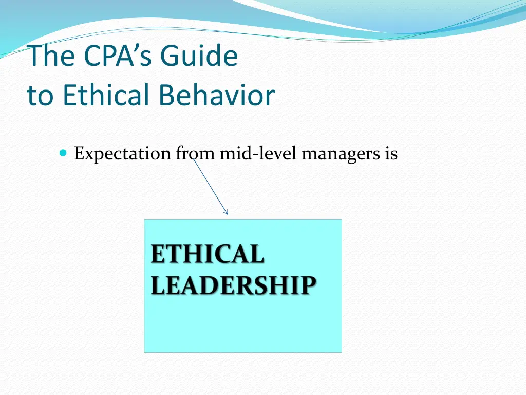 the cpa s guide to ethical behavior 14