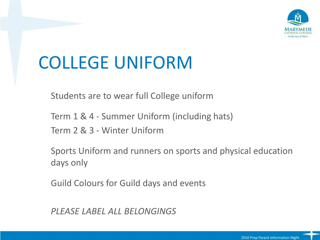 college uniform