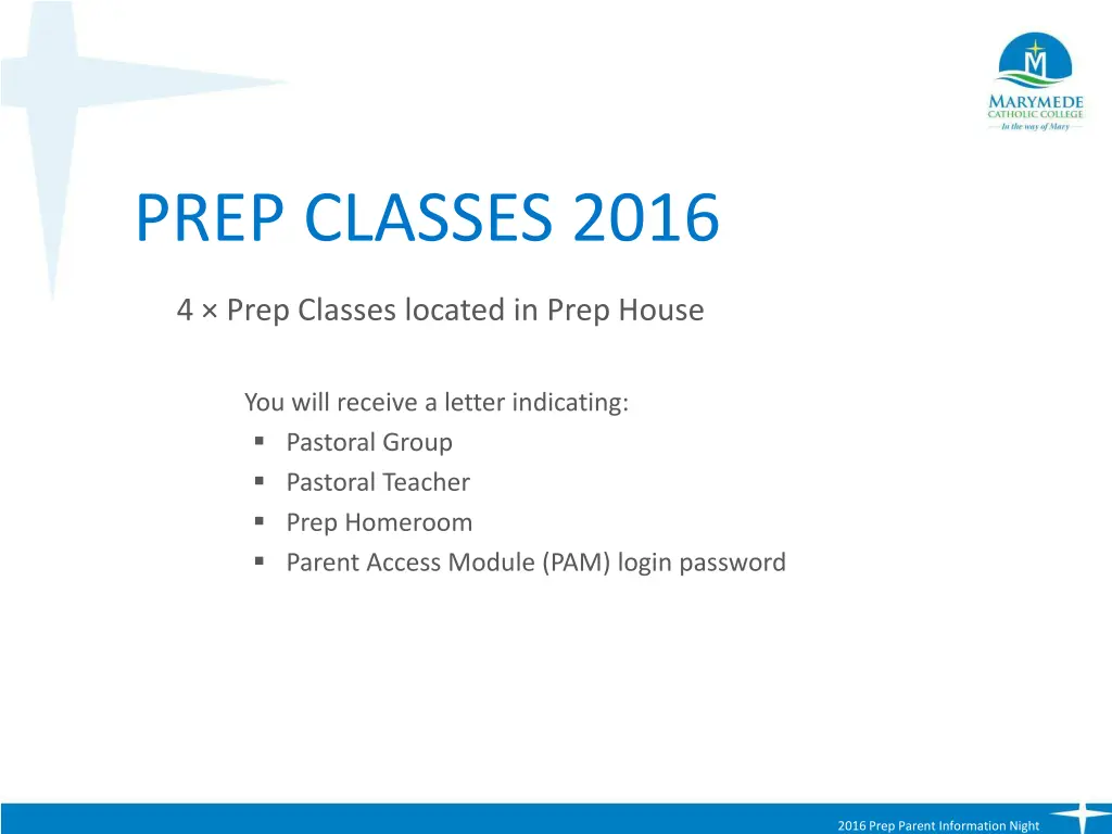 prep classes 2016