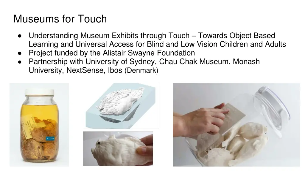 museums for touch