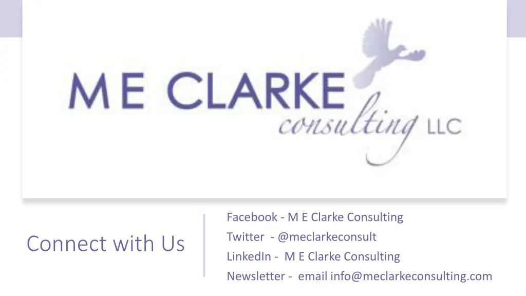 facebook m e clarke consulting