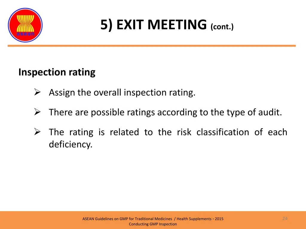 5 exit meeting cont 2