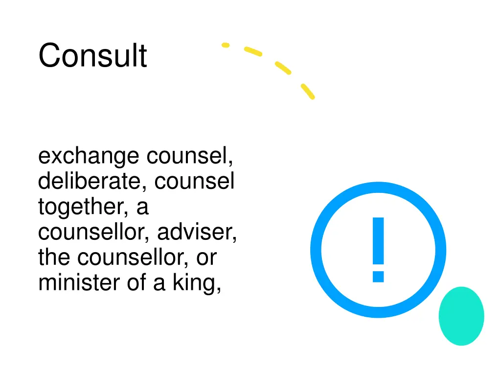 consult