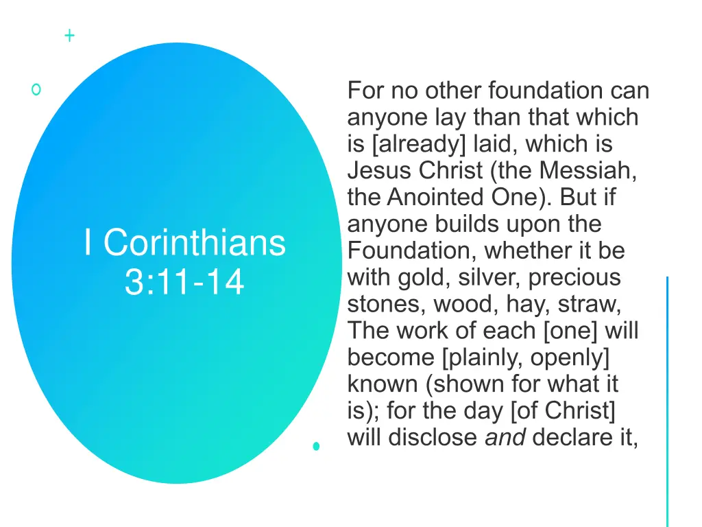 i corinthians 3 11 14