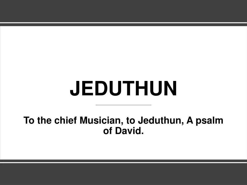 jeduthun