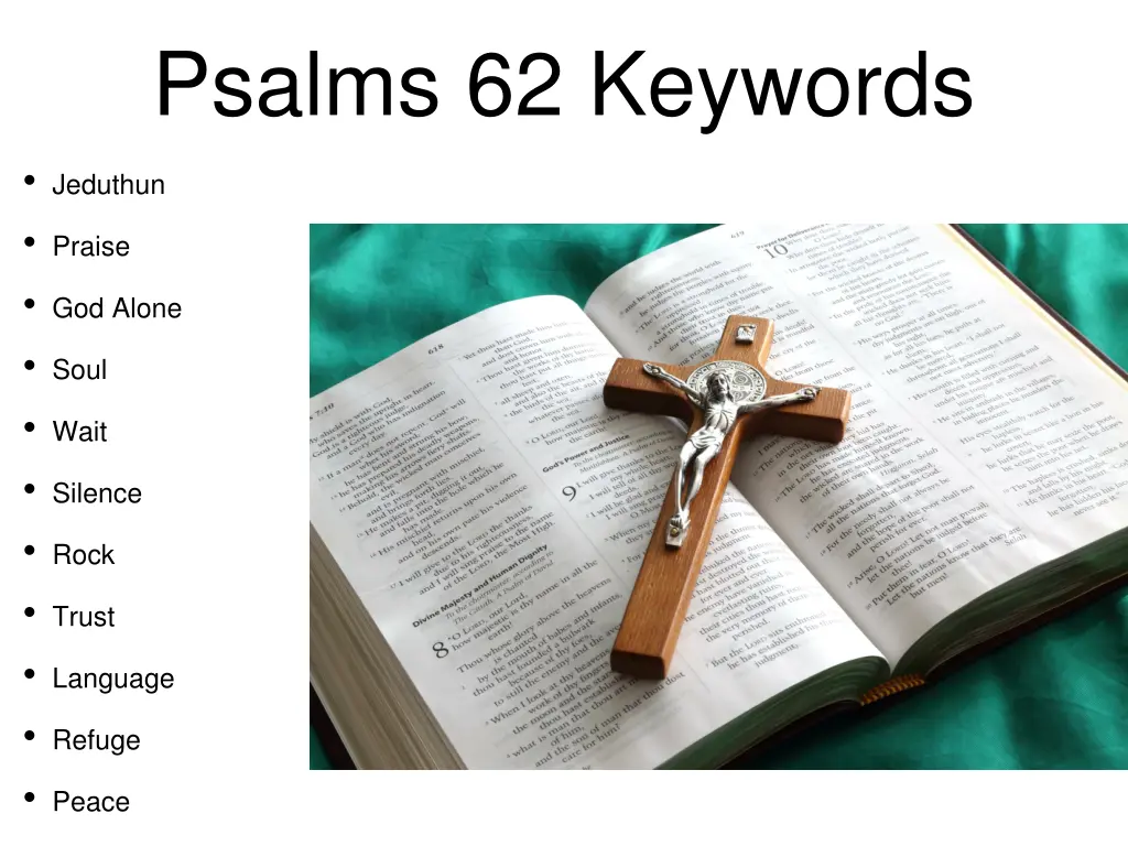 psalms 62 keywords