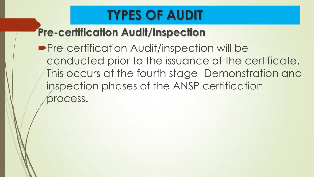 types of audit 1