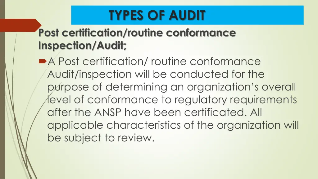 types of audit 2