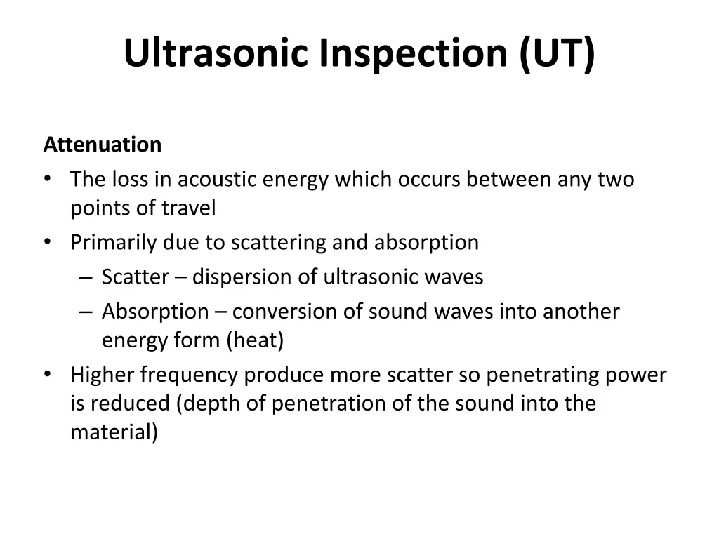 ultrasonic inspection ut 20