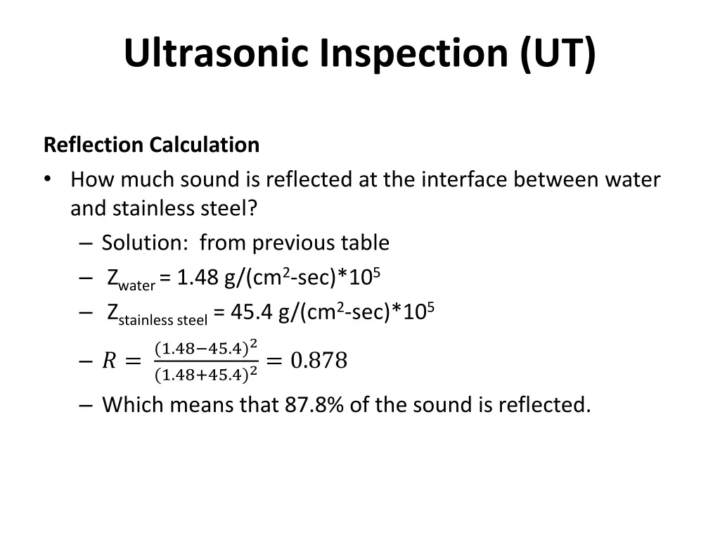 ultrasonic inspection ut 24