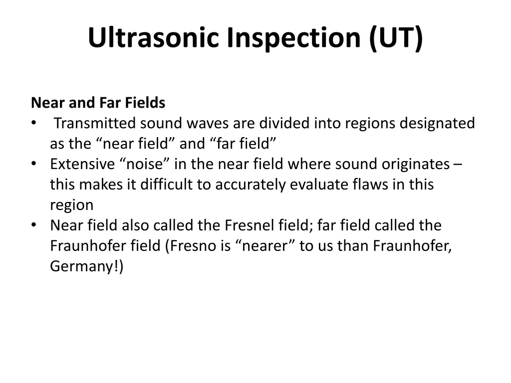 ultrasonic inspection ut 32