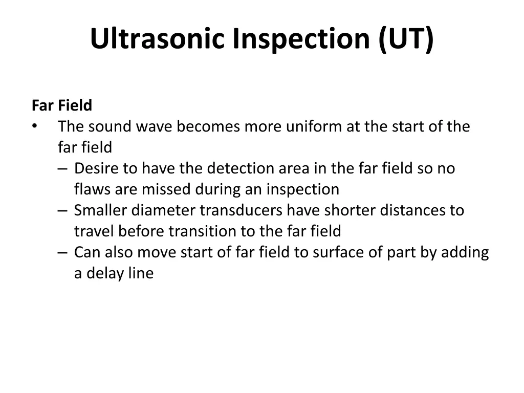 ultrasonic inspection ut 33