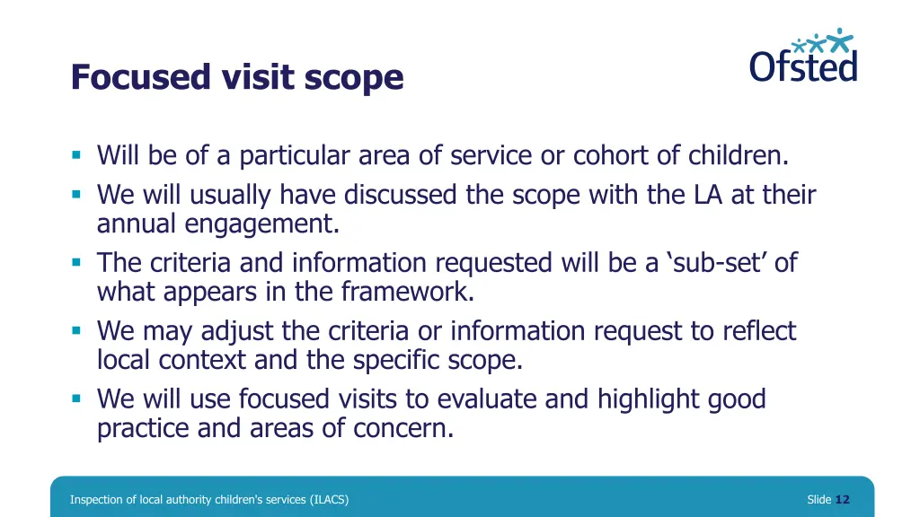 focused visit scope